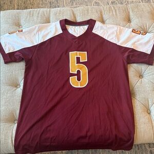 Daniels Maroon‎ Jersey Mens Size L